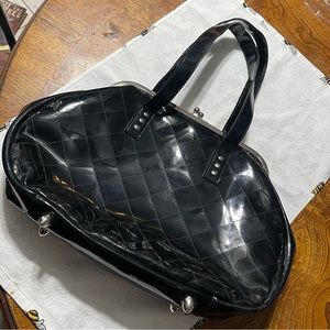 Lux De Ville kiss lock purse